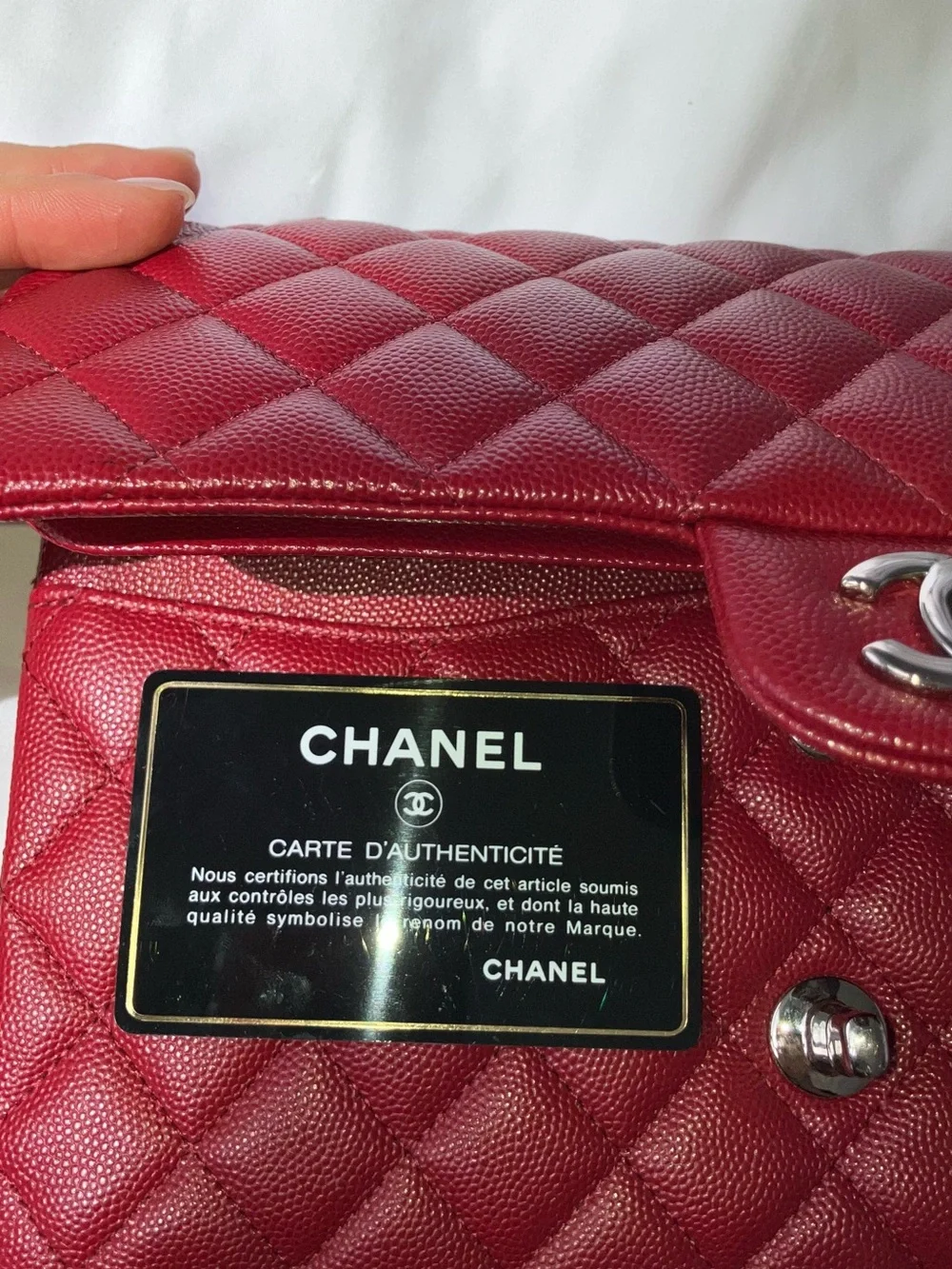 CHANEL authentic card